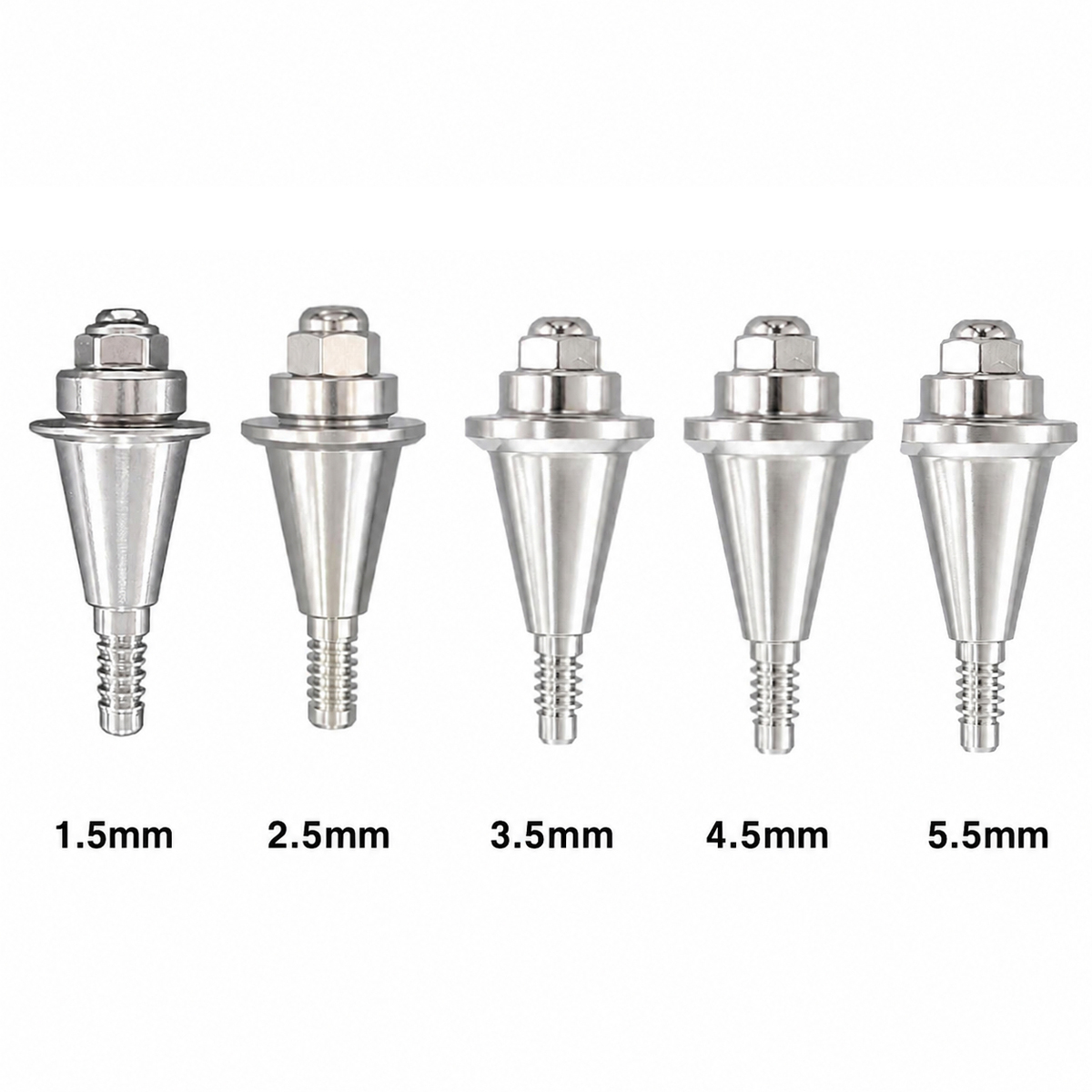 Dentaltech Multi Unit Straight Abutments - Nobel Biocare NP Implant Compatible
