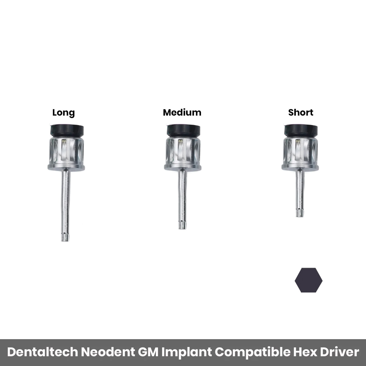 Dentaltech Neodent GM Implant Compatible Hex Driver
