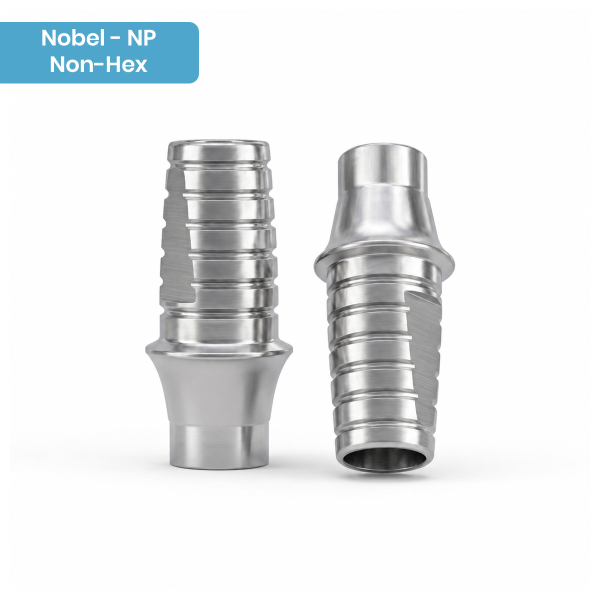 Dentaltech Nobel Compatible Ti Base - NP - Non Hex