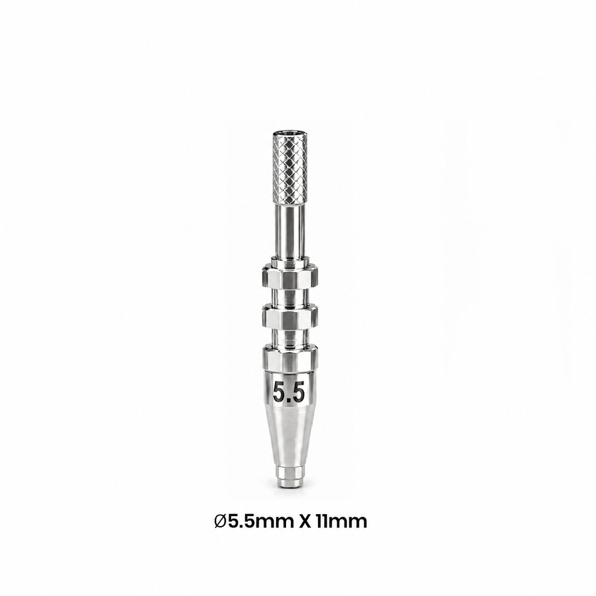Dentaltech Open Tray Impression Coping ∅5.5mm X 11mm - Dentium Superline / Dio/ Megagen / Dentis/ CoWellMedi Implant Compatible