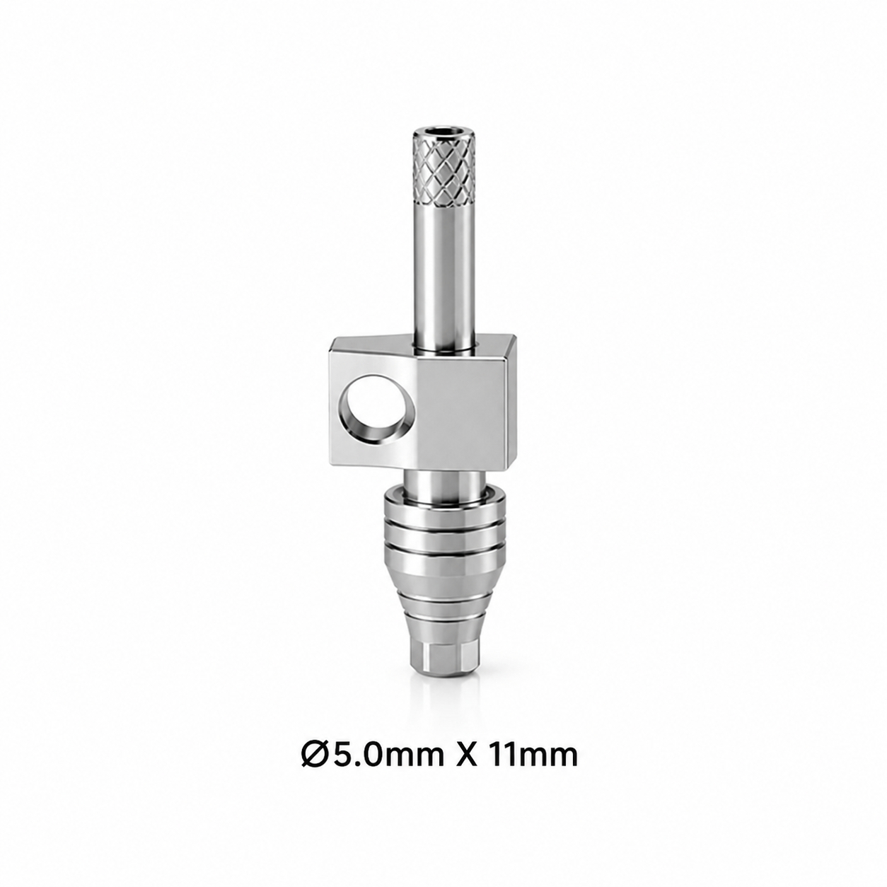 Dentaltech Open Tray Impression Coping Regular ∅5.0mm X 11mm - Osstem | Dentium | DIO | Cowellmedi | Neobiotech | Dentis Implant Compatible