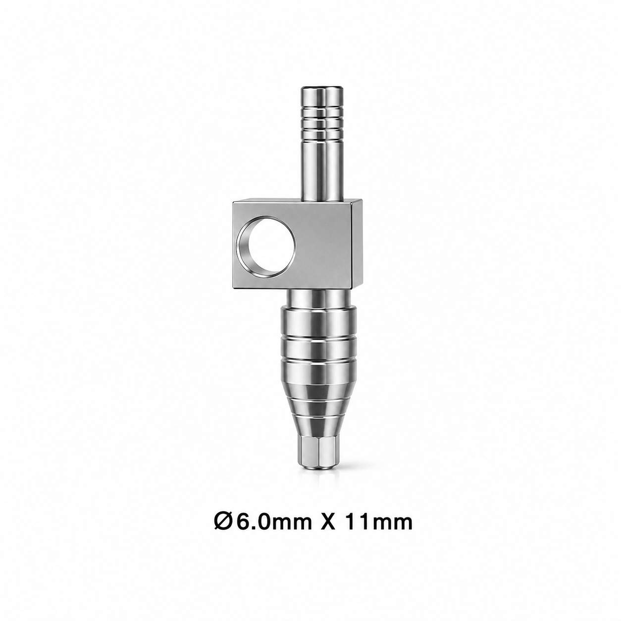 Dentaltech Open Tray Impression Coping Regular ∅6.0mm X 11mm - Osstem | Dentium | DIO | Cowellmedi | Neobiotech | Dentis Implant Compatible
