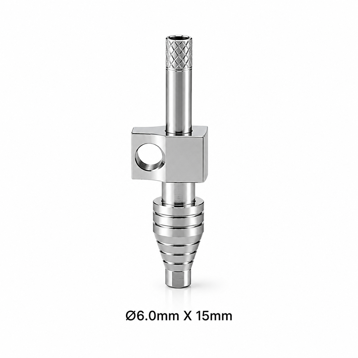 Dentaltech Open Tray Impression Coping Regular ∅6.0mm X 15mm - Osstem | Dentium | DIO | Cowellmedi | Neobiotech | Dentis Implant Compatible