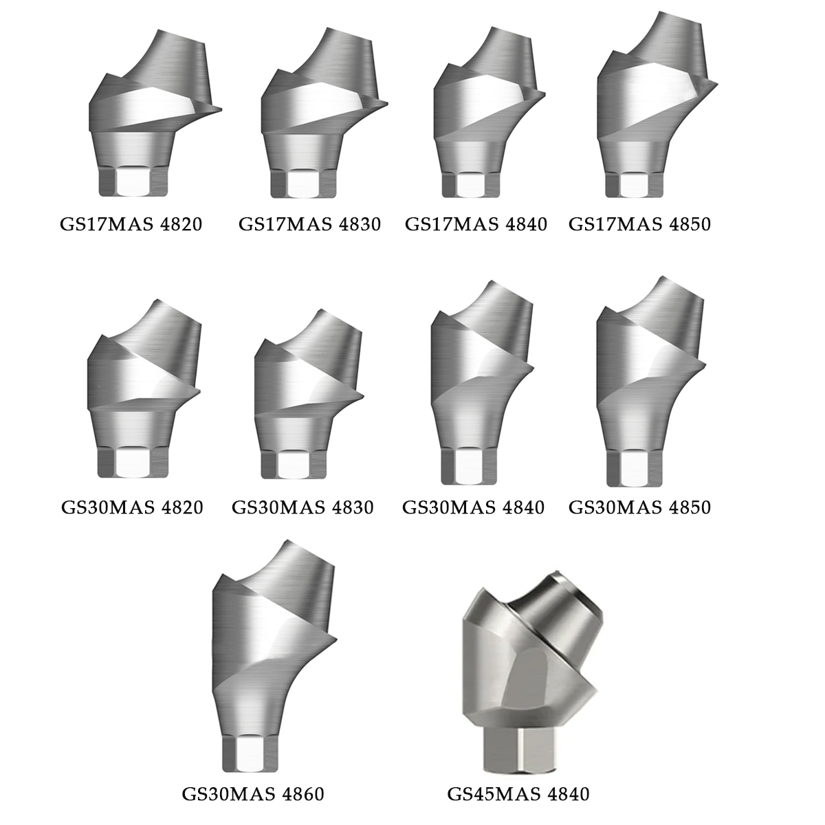 Dentaltech Multi Unit Angular Abutments Regular - Osstem | Dentium | DIO | Cowellmedi | Neobiotech | Dentis Compatible