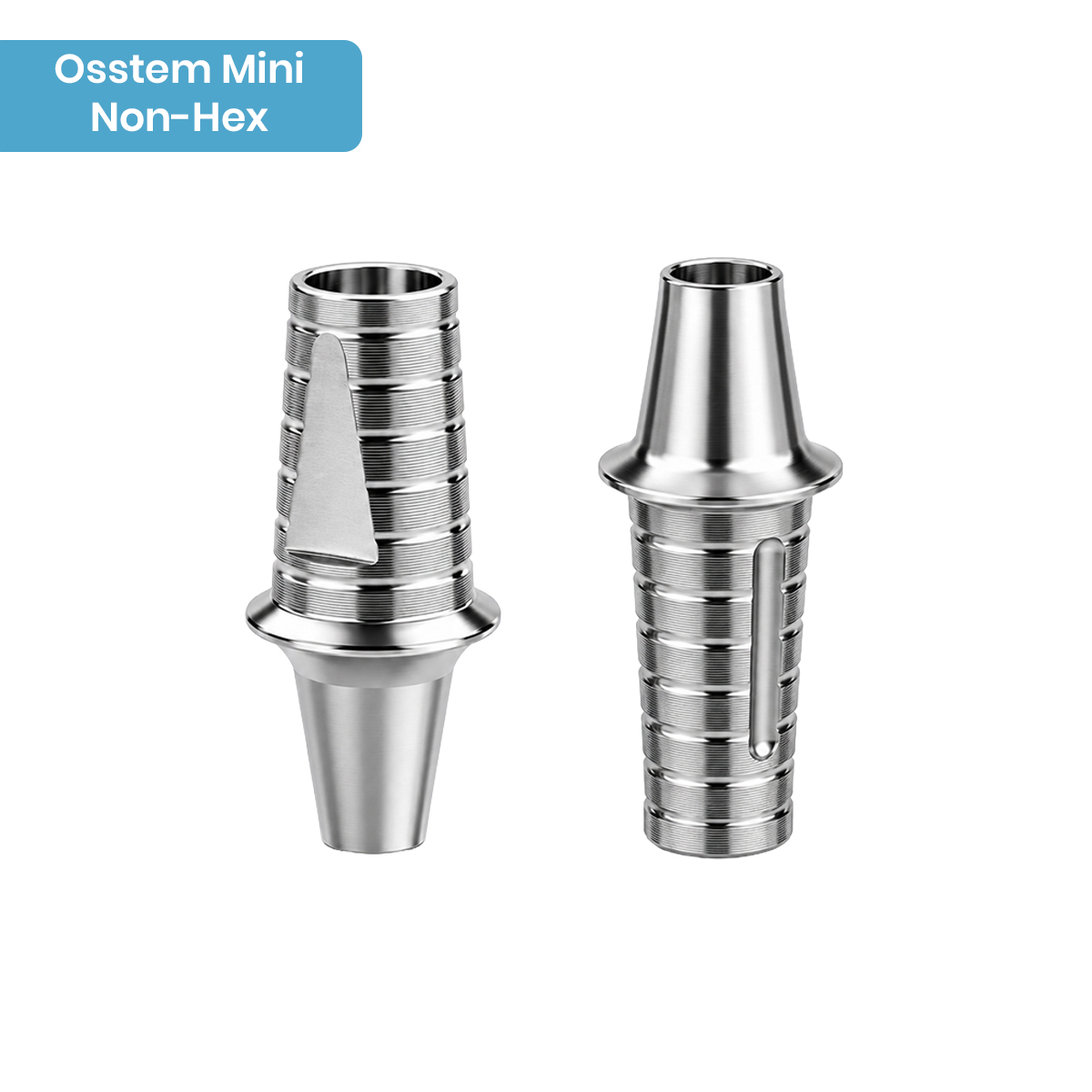 Dentaltech Osstem Compatible Ti Base - Mini-Non Hex