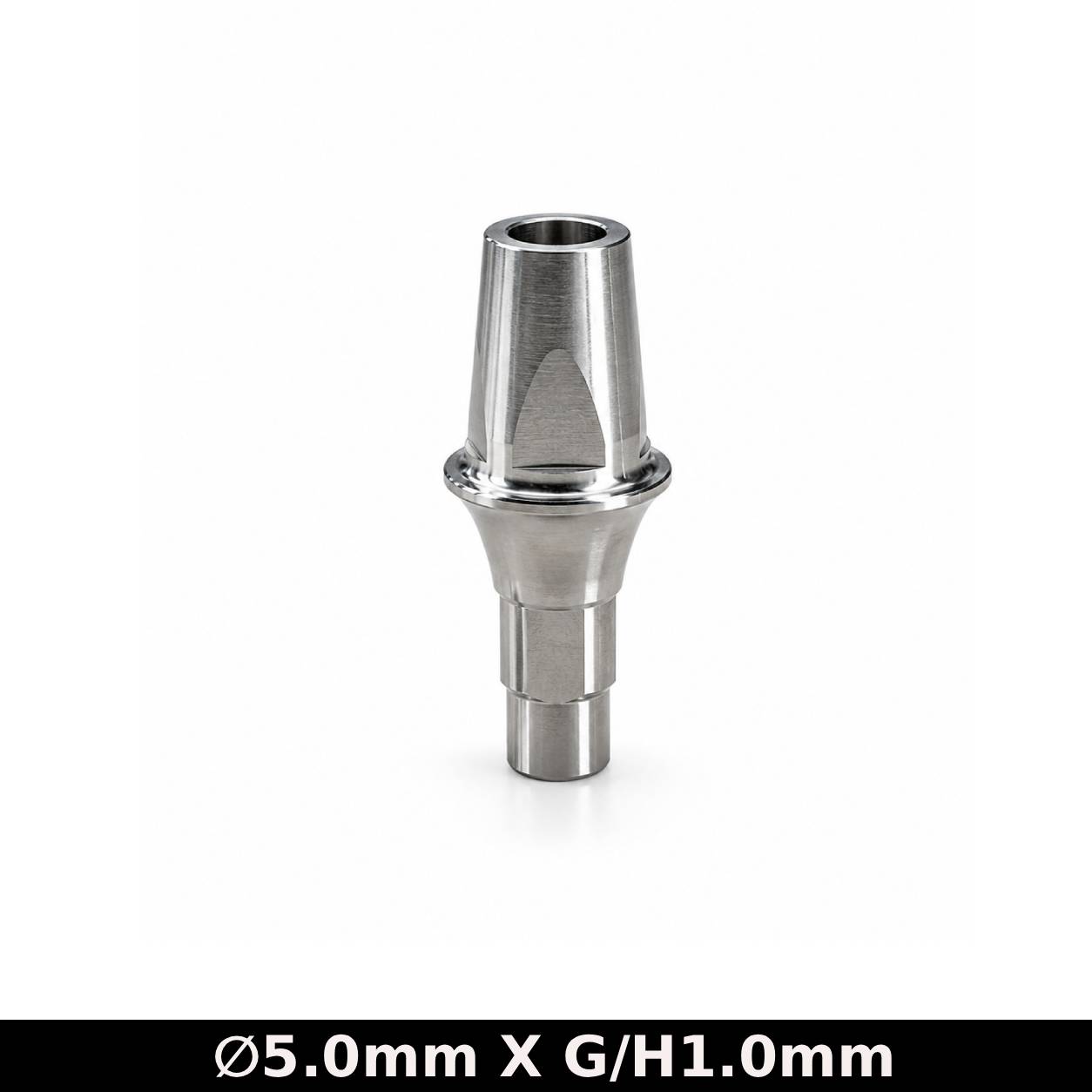 Dentaltech Straight Abutment ∅5.0mm X G/H1.0mm - Straumann RC Implant Compatible