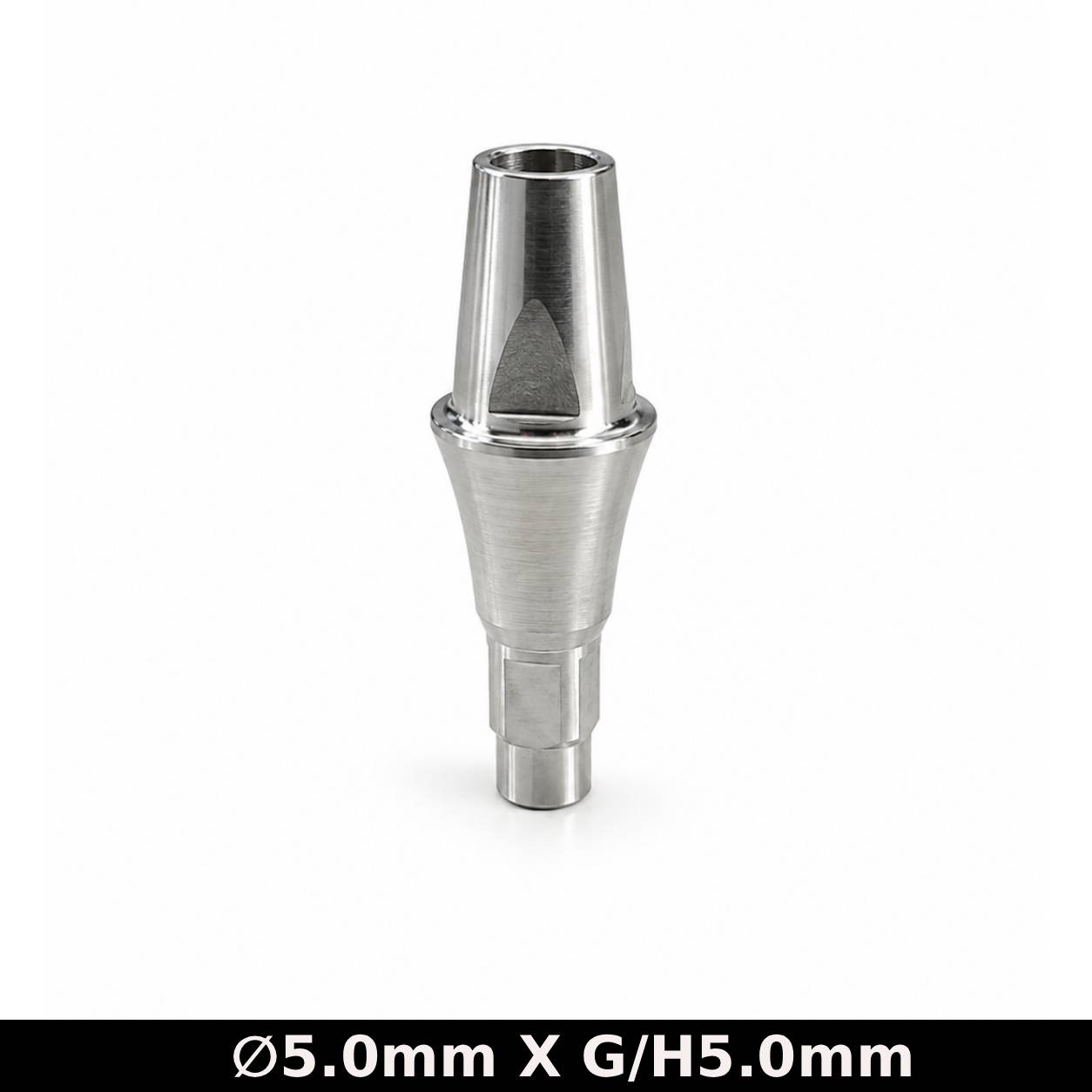 Dentaltech Straight Abutment ∅5.0mm X G/H5.0mm - Straumann RC Implant Compatible