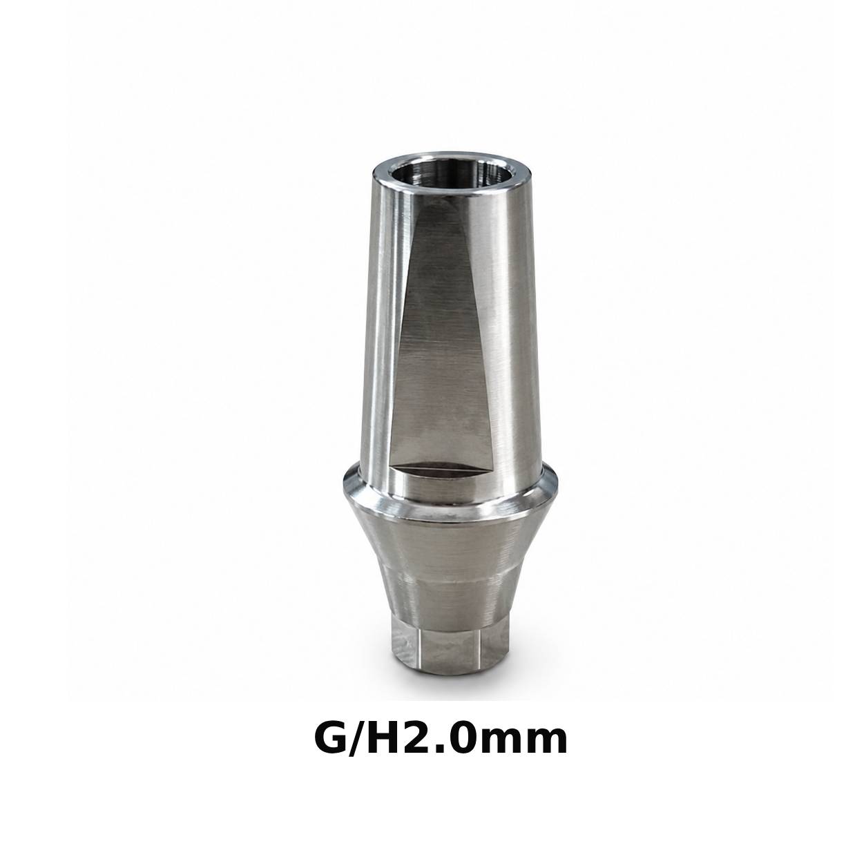 Dentaltech Straight Abutment G/H2.0mm - Nobel Biocare RP Implant Compatible