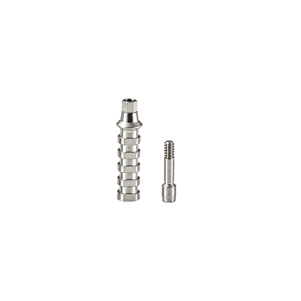 Dentaltech Temporary Abutment Mini ∅4.0mm X 10mm Anti-Rotational - Osstem Mini Implant Compatible