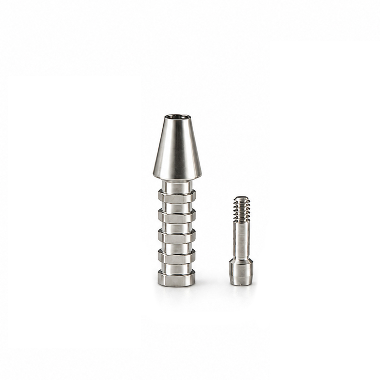 Dentaltech Temporary Abutment Mini ∅4.0mm X 10mm Non Anti-Rotational - Osstem Mini Implant Compatible