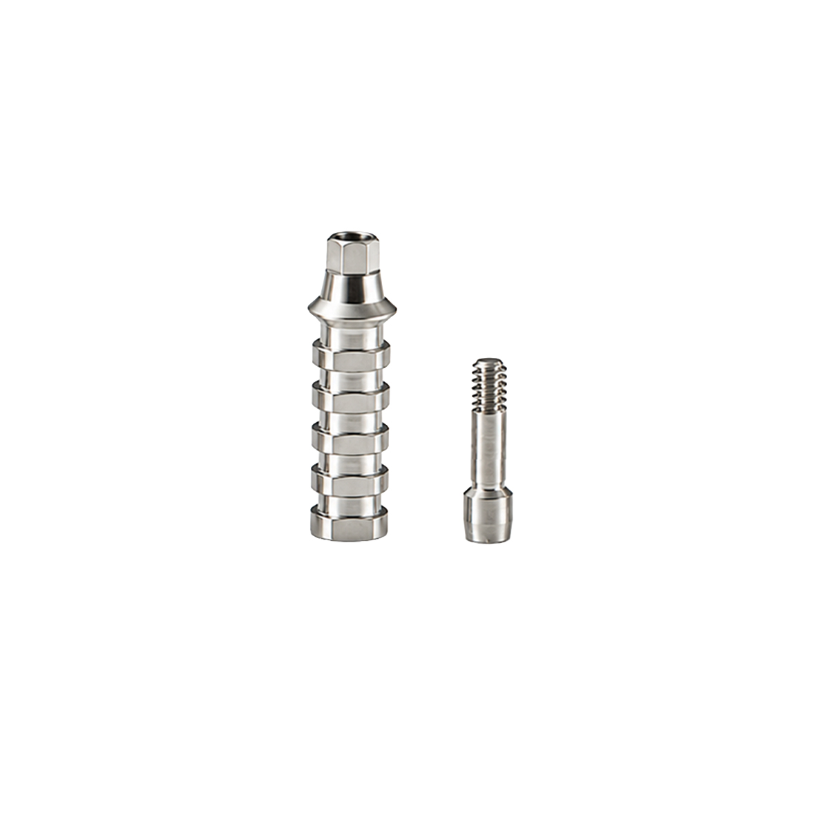 Dentaltech Temporary Abutment Regular ∅4.5mm X 10mm Anti-Rotational - Osstem Implant Compatible