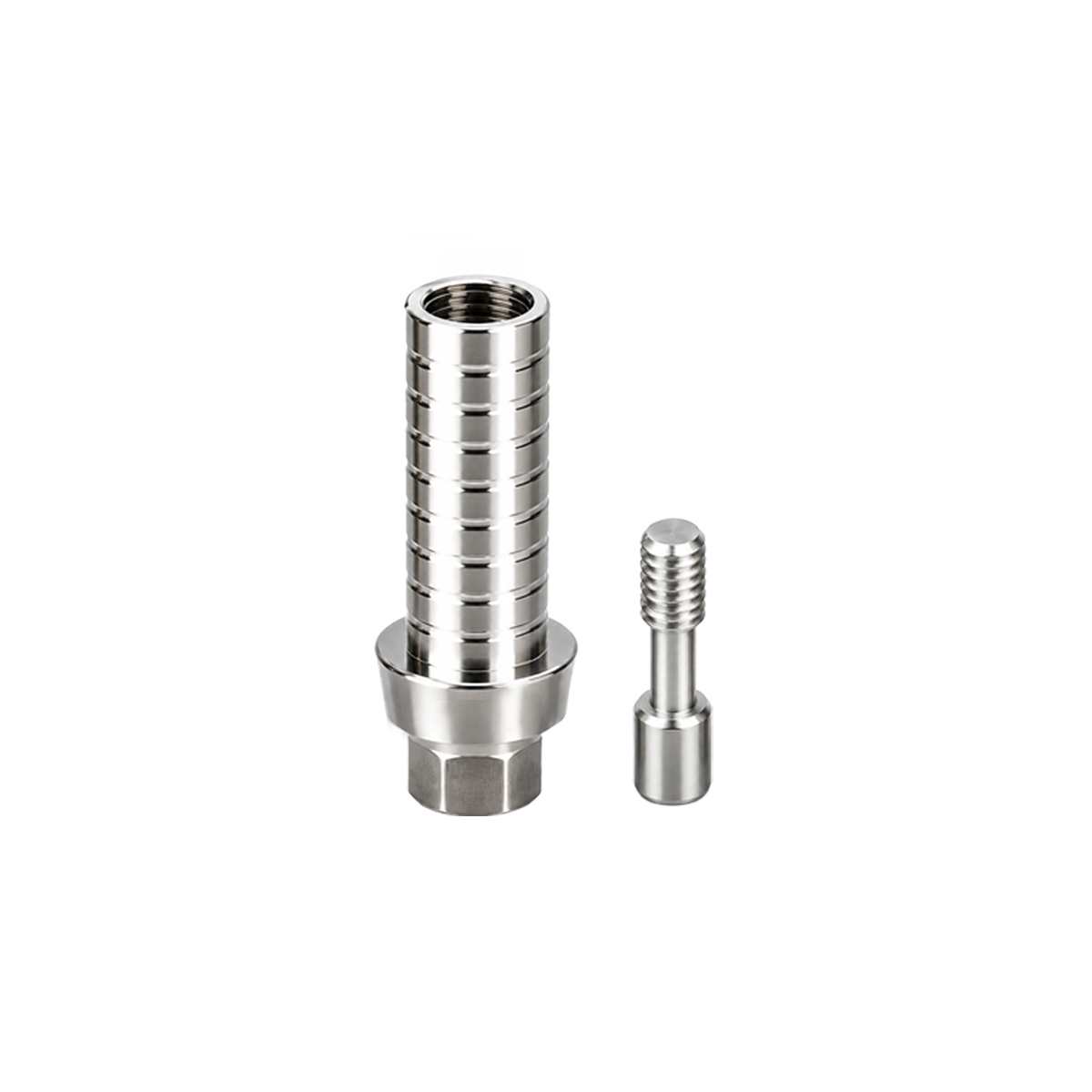 Dentaltech Temporary Abutment RS ∅4.5mm X 20mm Anti-Rotational - Adin | Noris | MIS | AB Dental Implant Compatible (RS3411)
