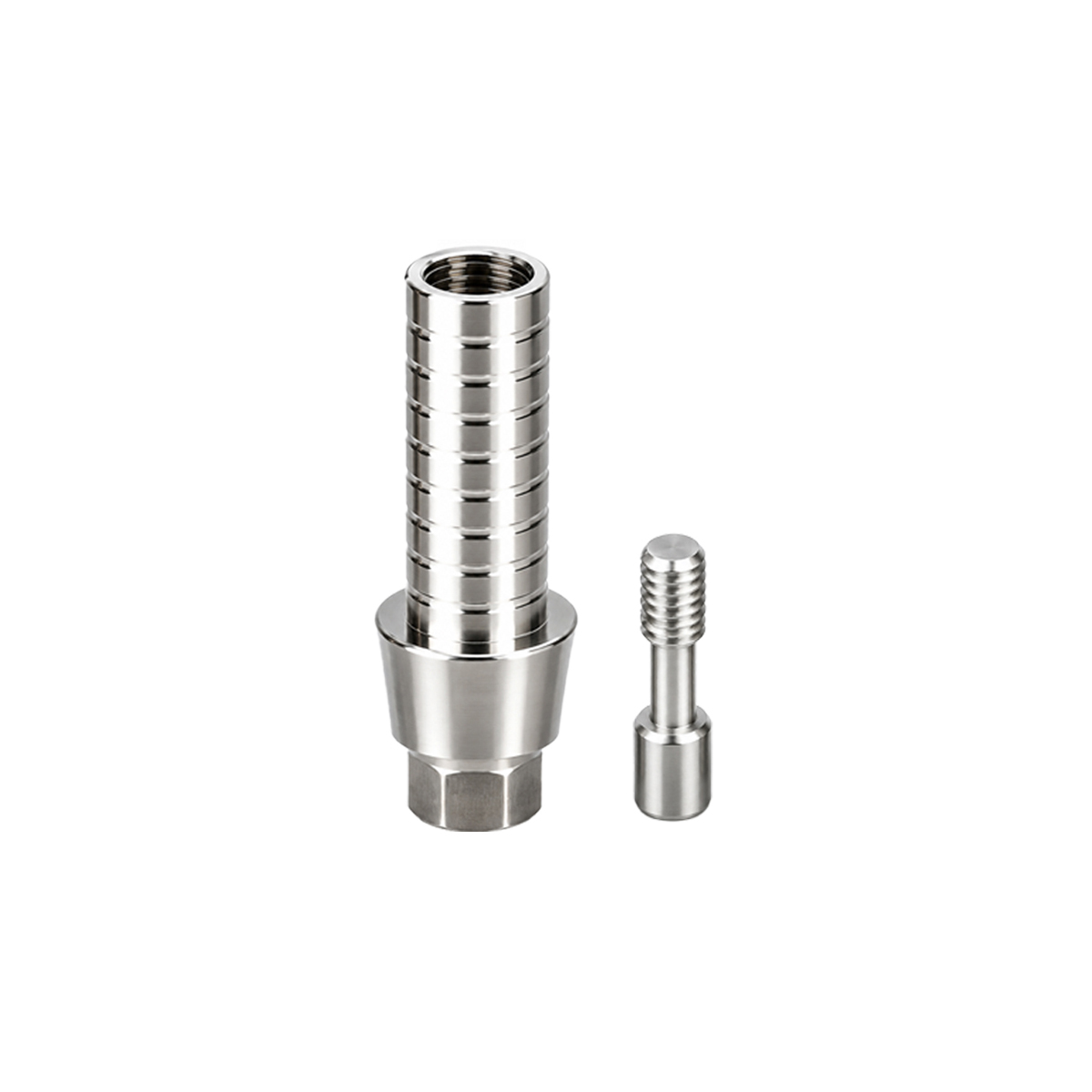 Dentaltech Temporary Abutment RS ∅4.5mm X 40mm Anti-Rotational - Adin | Noris | MIS | AB Dental Implant Compatible (RS3413)