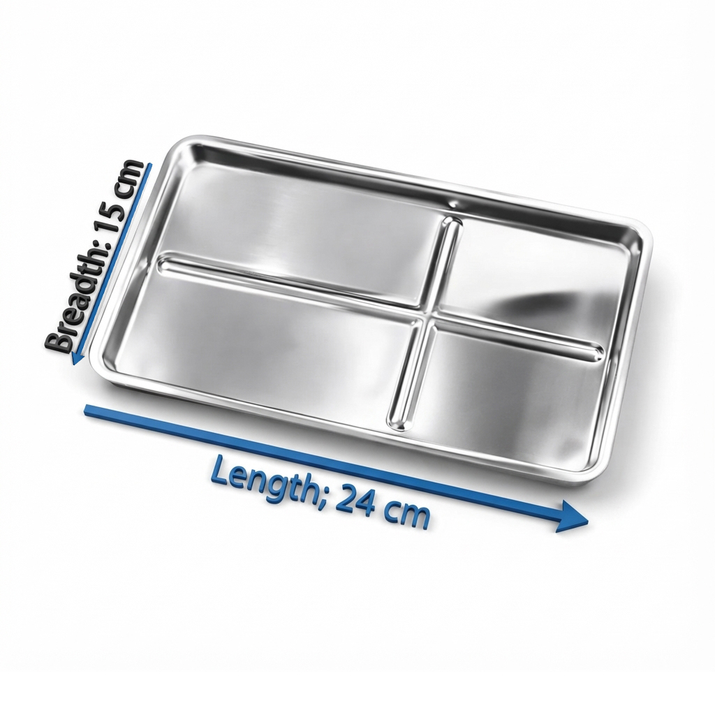 Dentis Stainless Steel Instrument Trays
