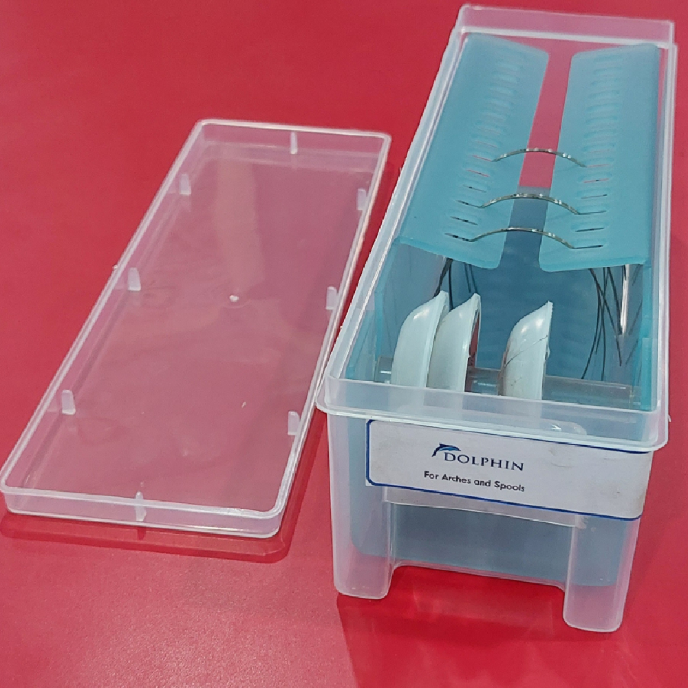 Dentomech Arch Wire and Spool Organizer - White Insert