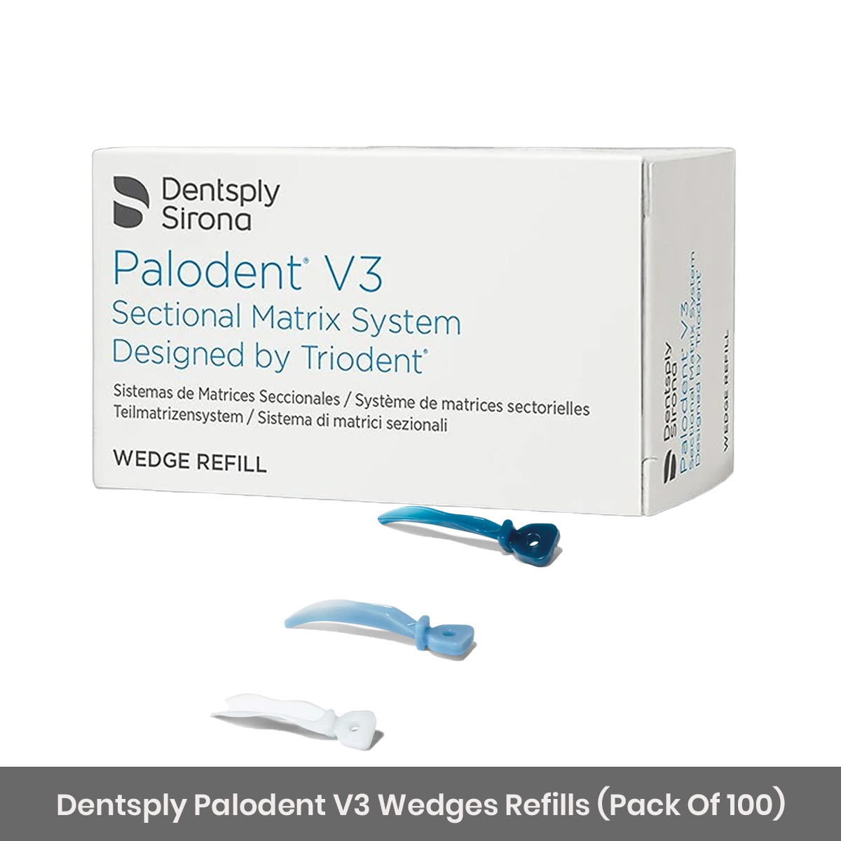 Dentsply Palodent V3 Wedges Refills (Pack Of 100)