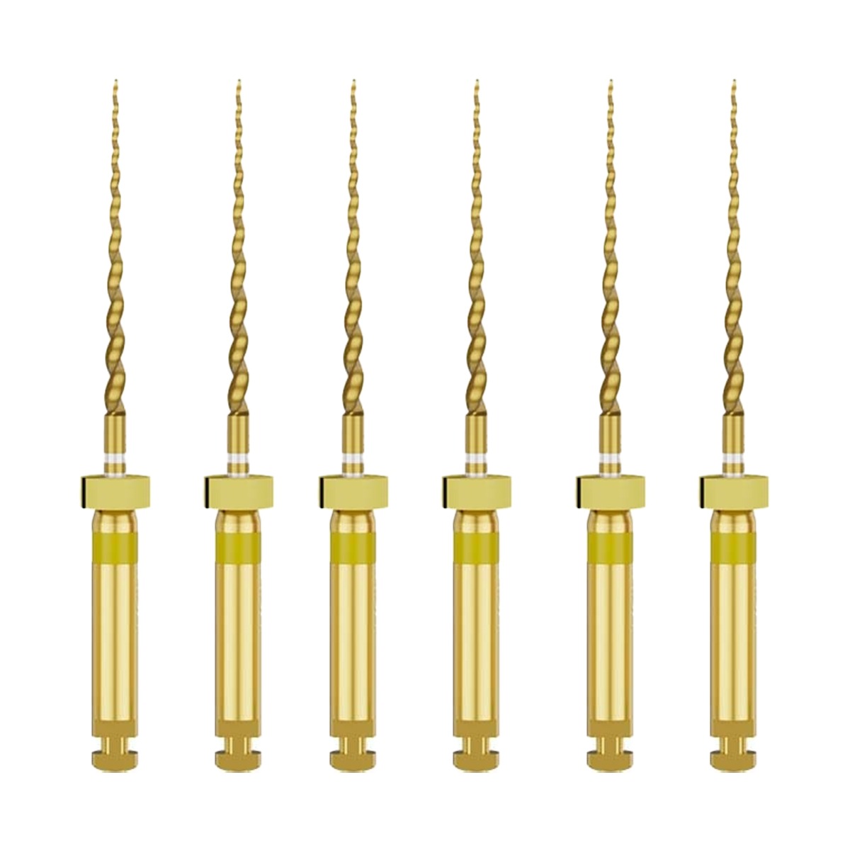 Dentsply Protaper Gold Rotary Files 21mm F1 (Pack of 6)