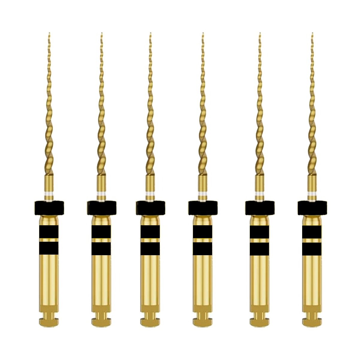 Dentsply Protaper Gold Rotary Files 21mm F4 (Pack of 6)