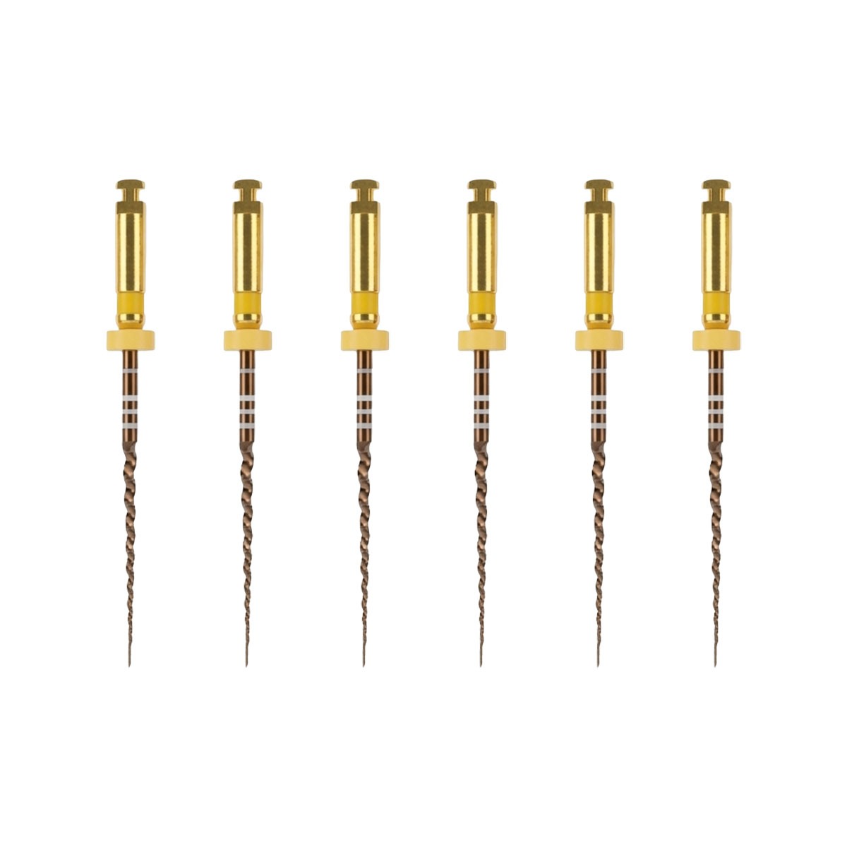 Dentsply Protaper Gold Rotary Files 25mm F1 (Pack of 6)