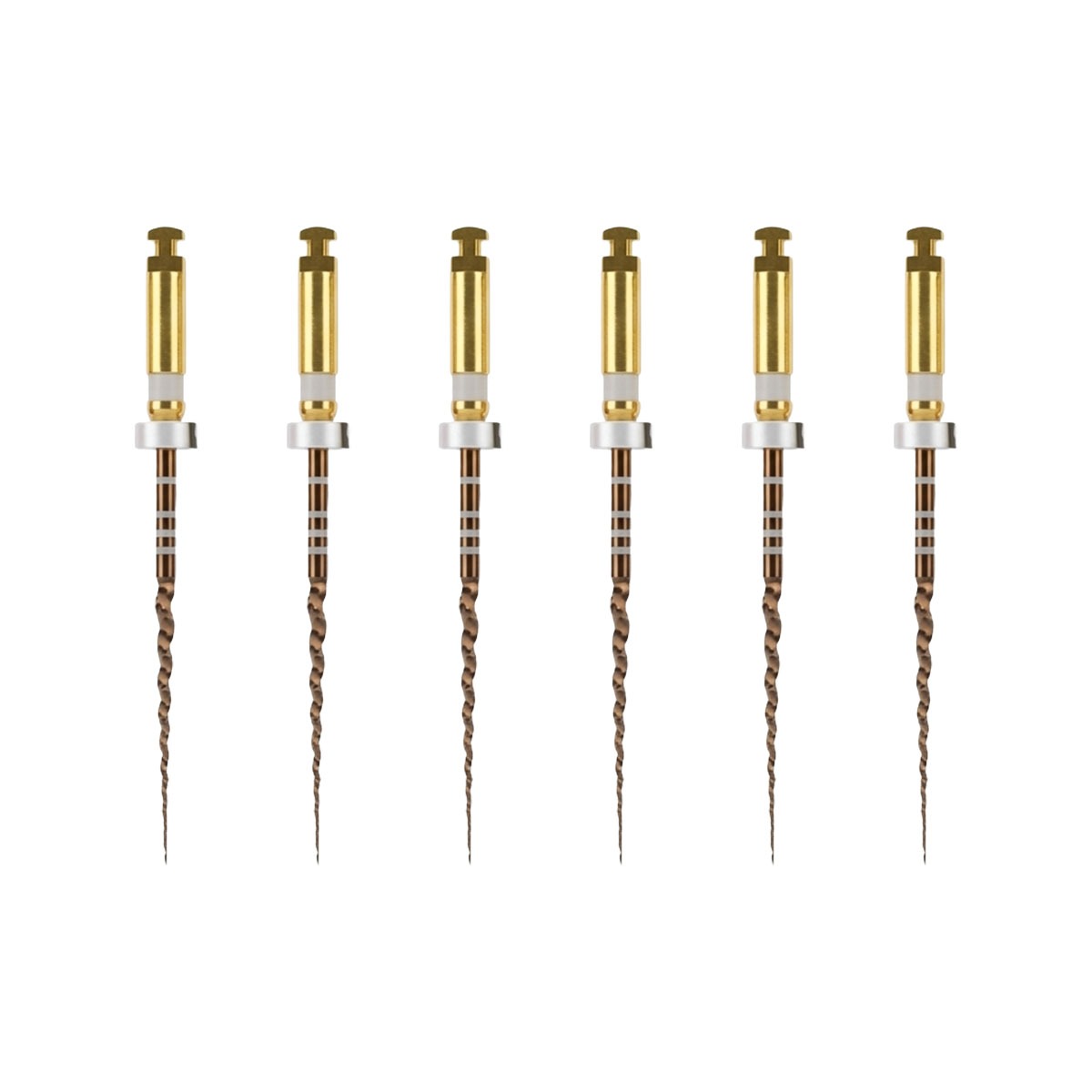 Dentsply Protaper Gold Rotary Files 25mm S2 (Pack of 6)