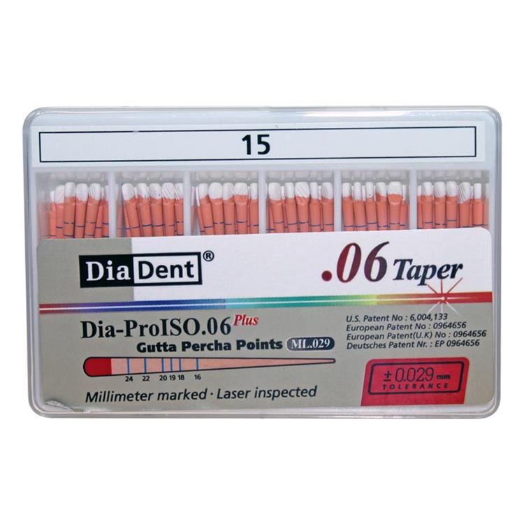 Diadent Gutta Percha Special Tapered - 6% # 15