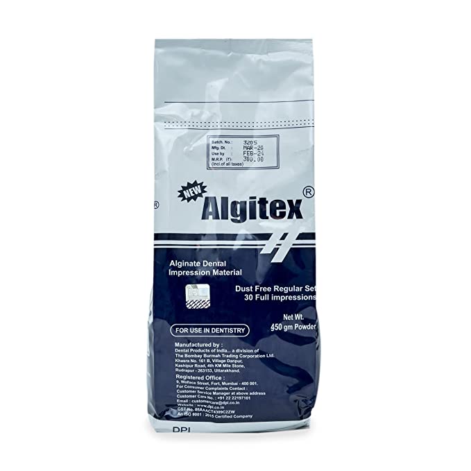 Dpi Algitex 30 Alginate Impression Powder - 450g (FA019)