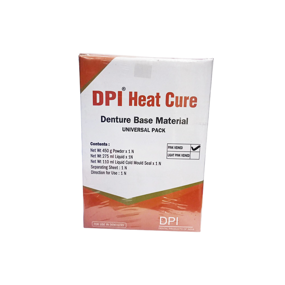 Dpi Heat Cure UP - Light Pink Veined (Pack) (FD017)