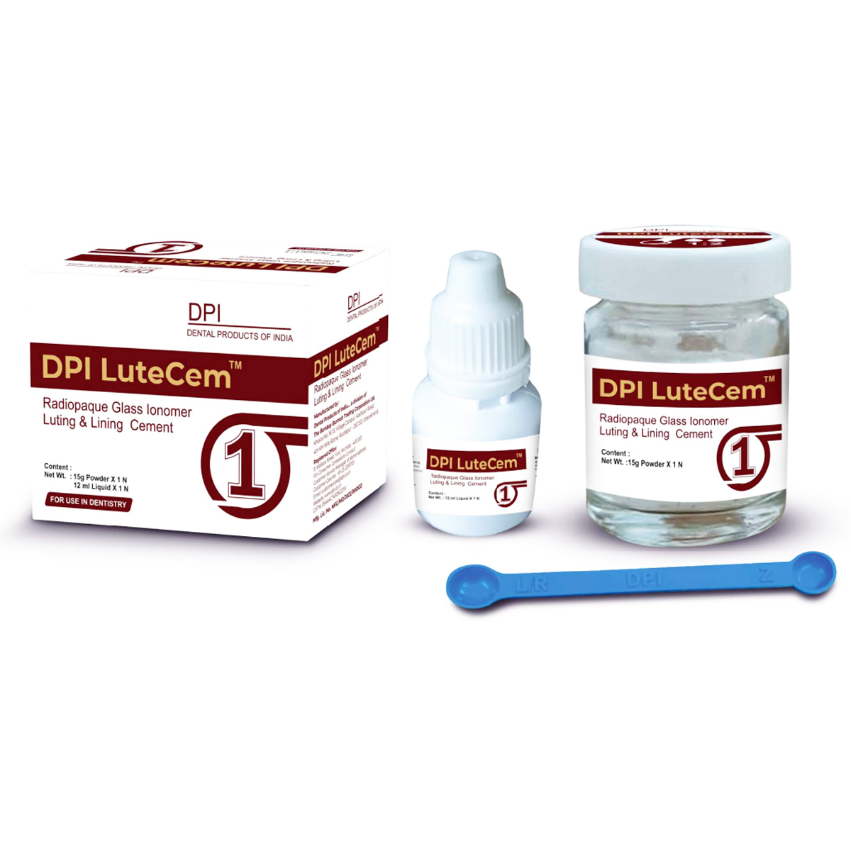 DPI LuteCem Radiopaque Glass Ionomer Luting & Lining Cement (FL001)