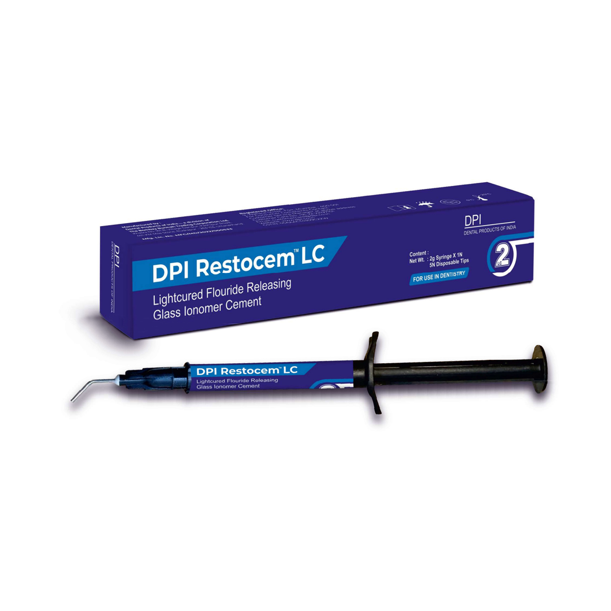 Dpi RestoCem LC Light-Cured Fluoride Releasing Glass Ionomer Restorative (FR003)
