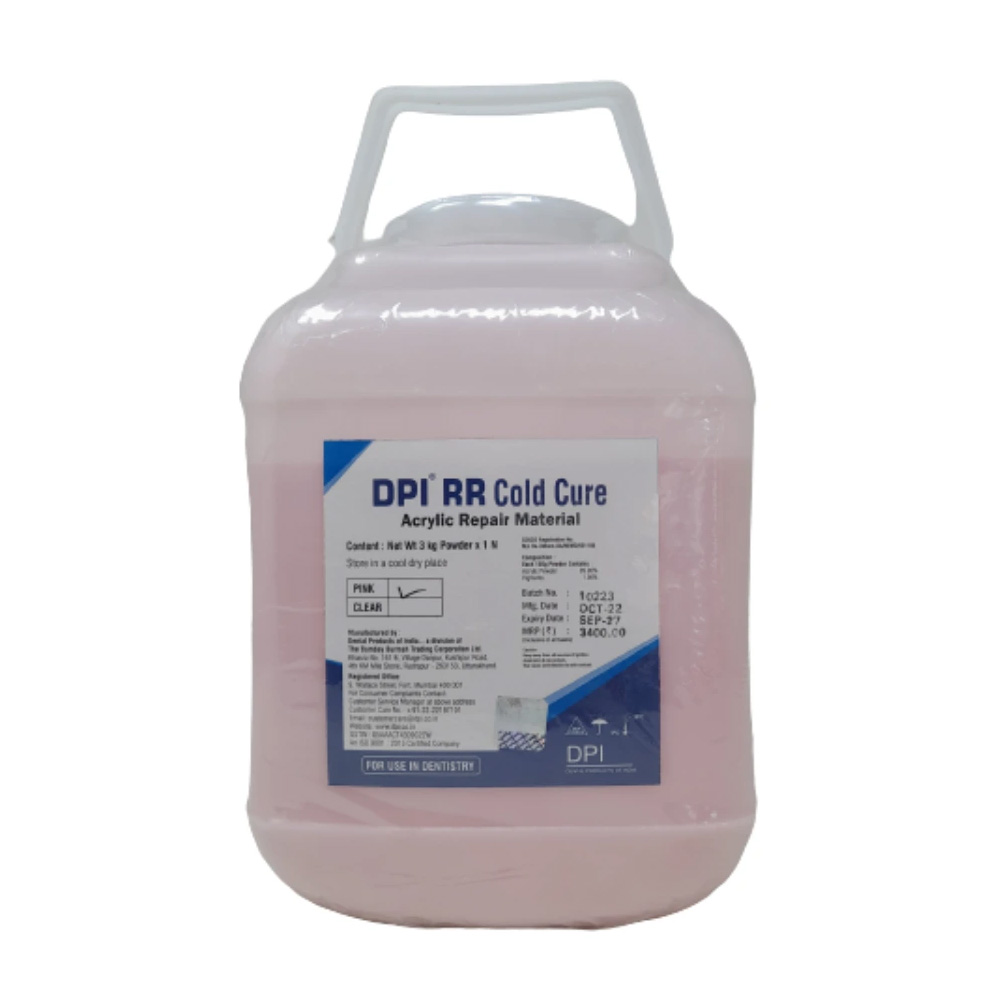 Dpi Rr Cold Cure Laboratory Pack - Pink (FC004)