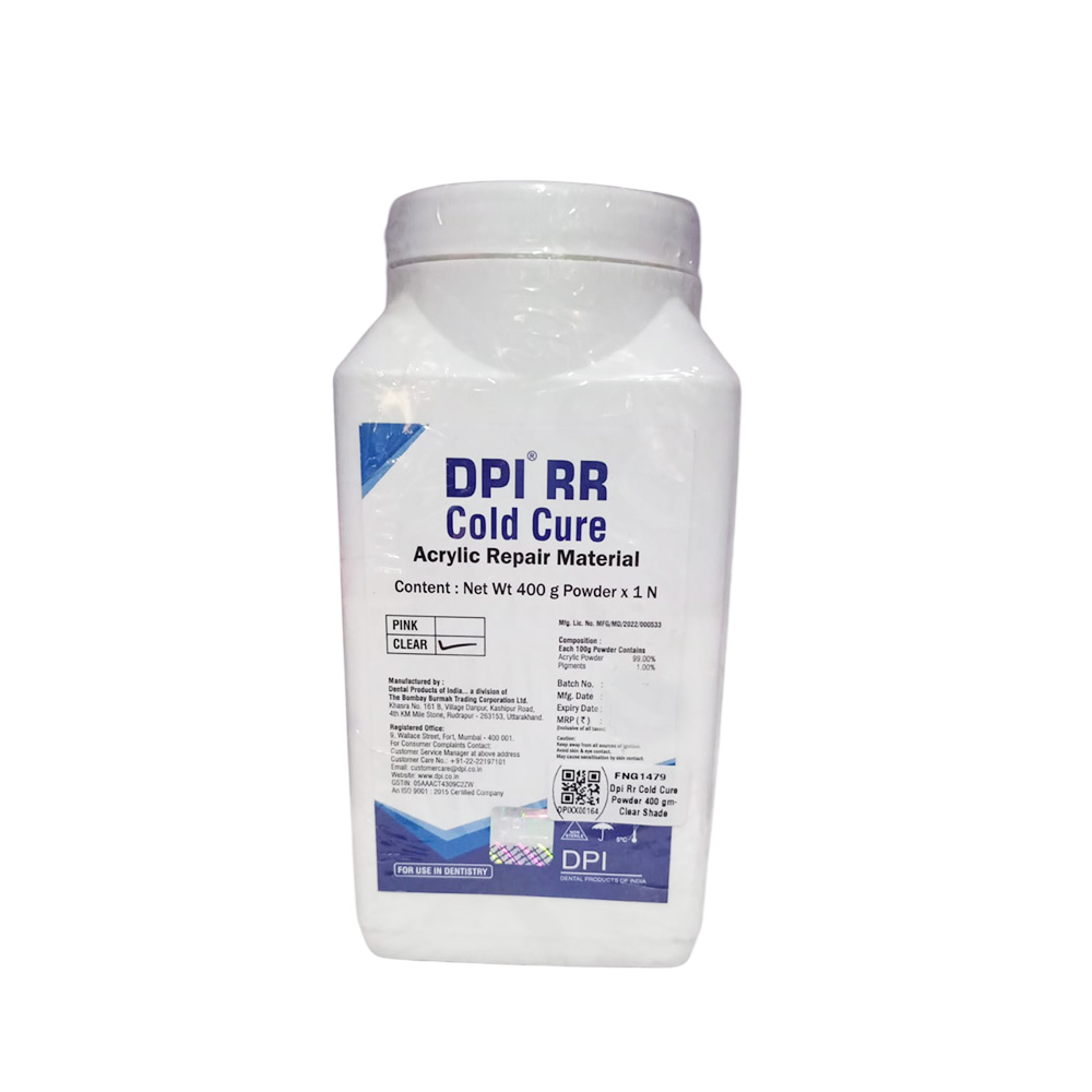 Dpi Rr Cold Cure Powder 400 gm - Clear Shade (FC007)