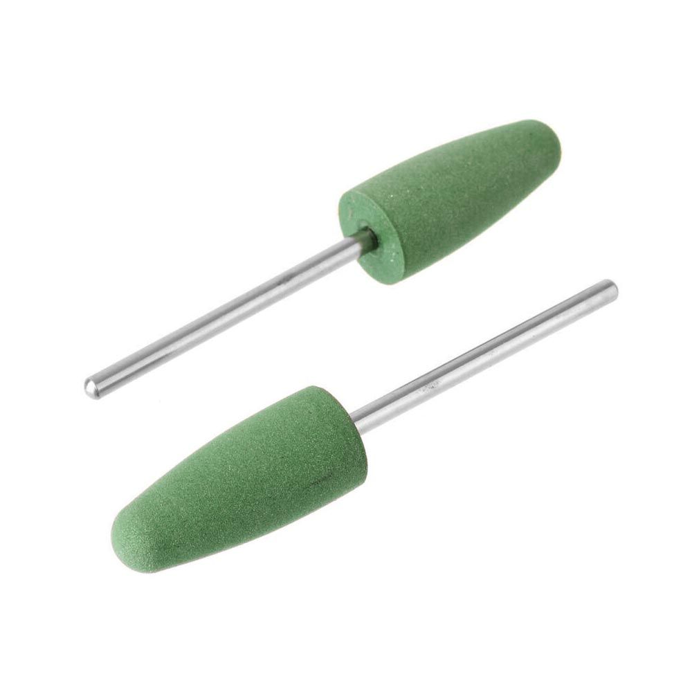 ET Dental Acrylic Polishers Round Dark Green - Medium APR-4 (Pack of 1)