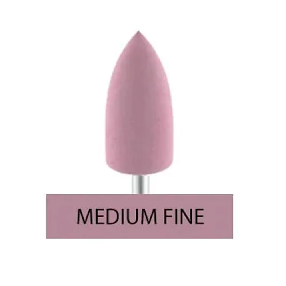 ET Dental Acrylic Polishers Point Mini Pink - Medium Fine (Pack of 1)