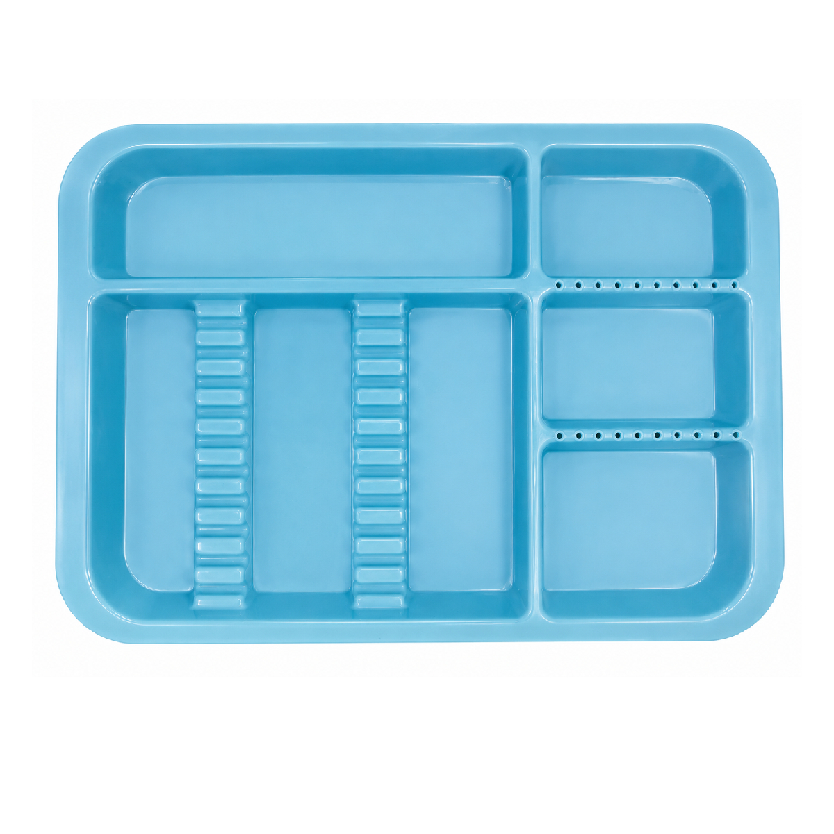 ET Dental Clinical Instrument Tray - Light Blue