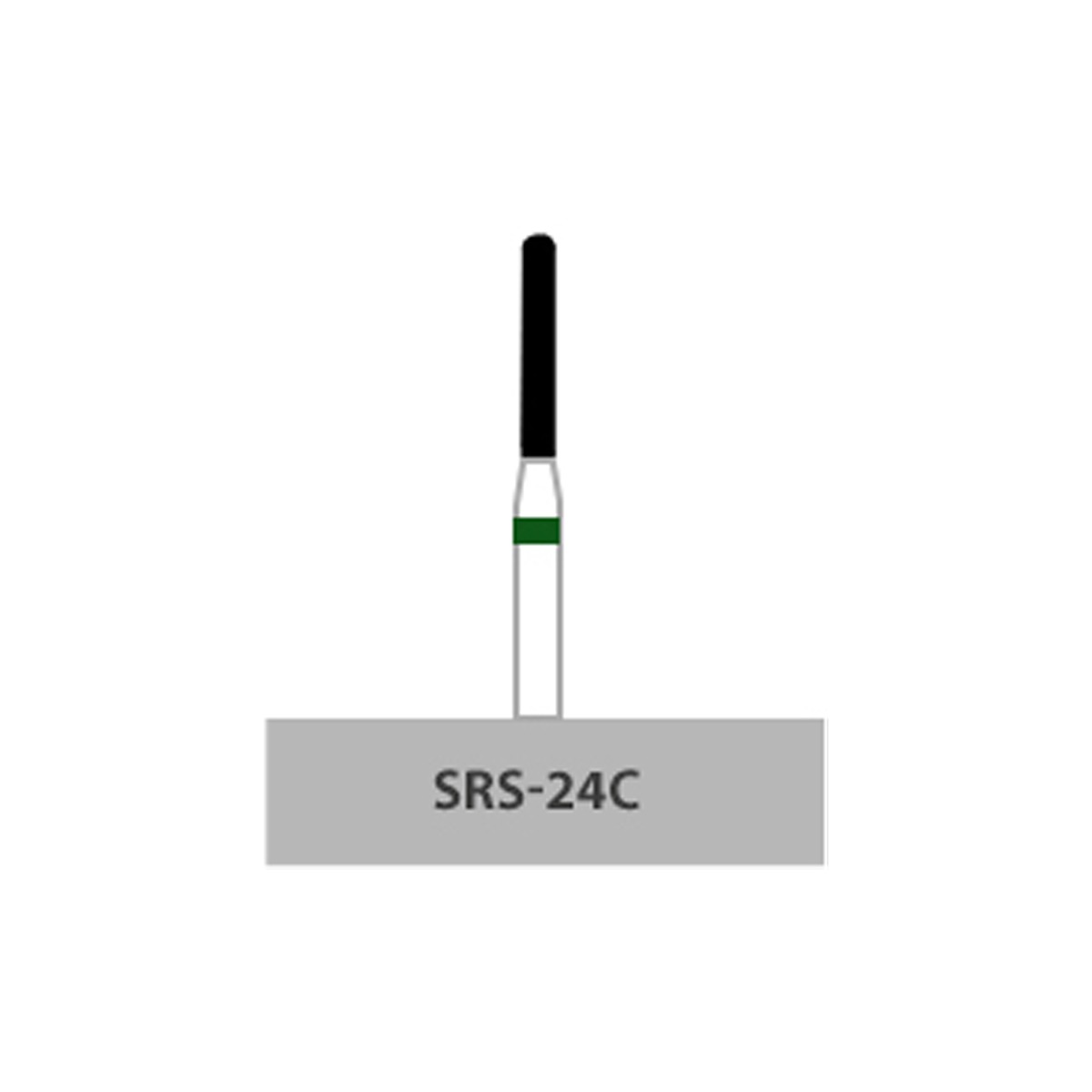 Frank Diamond Bur SRS-24C | Made in Germany (Pack of 1)