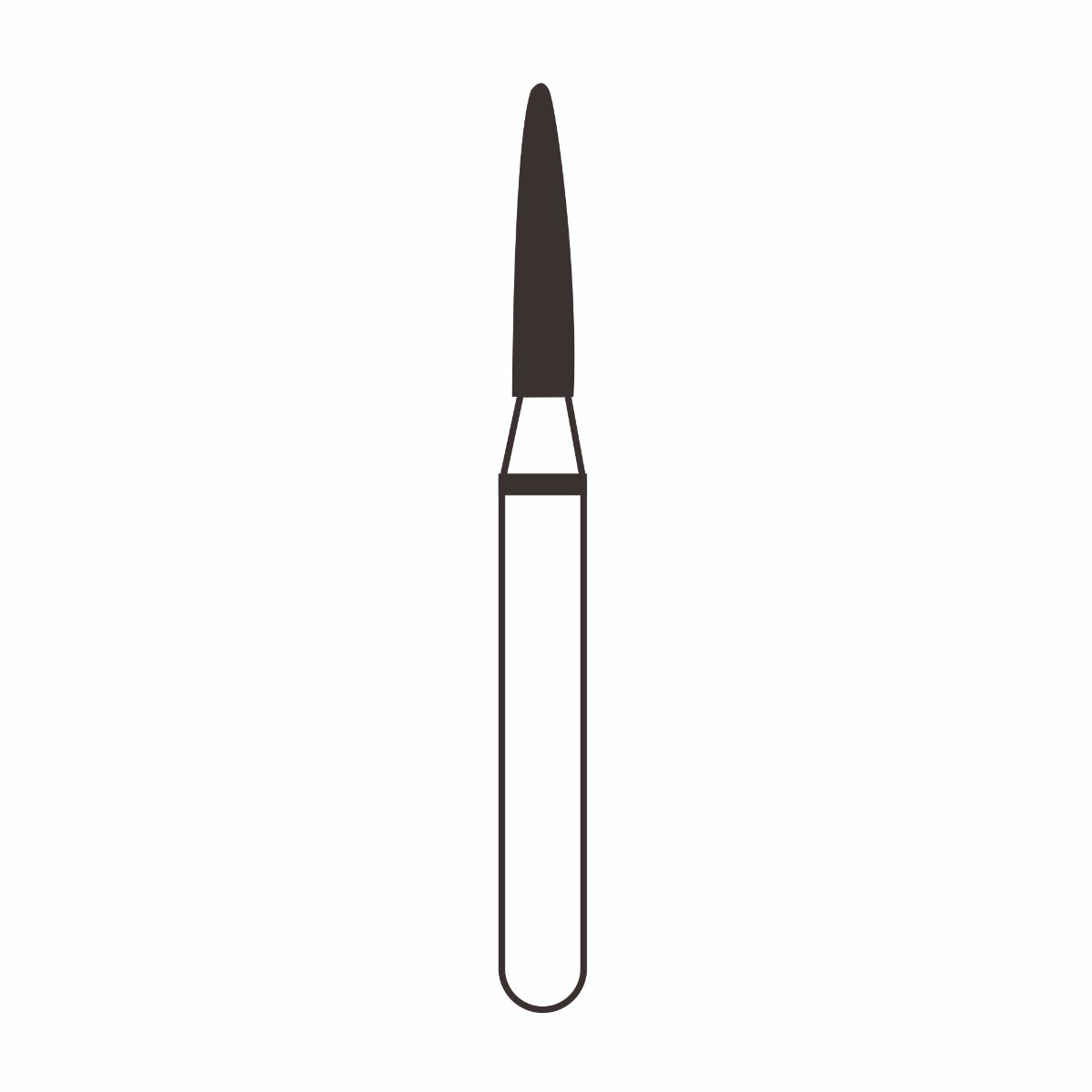 Frank Dental Flame Ogival FG Diamond Burs - Pack Of 10