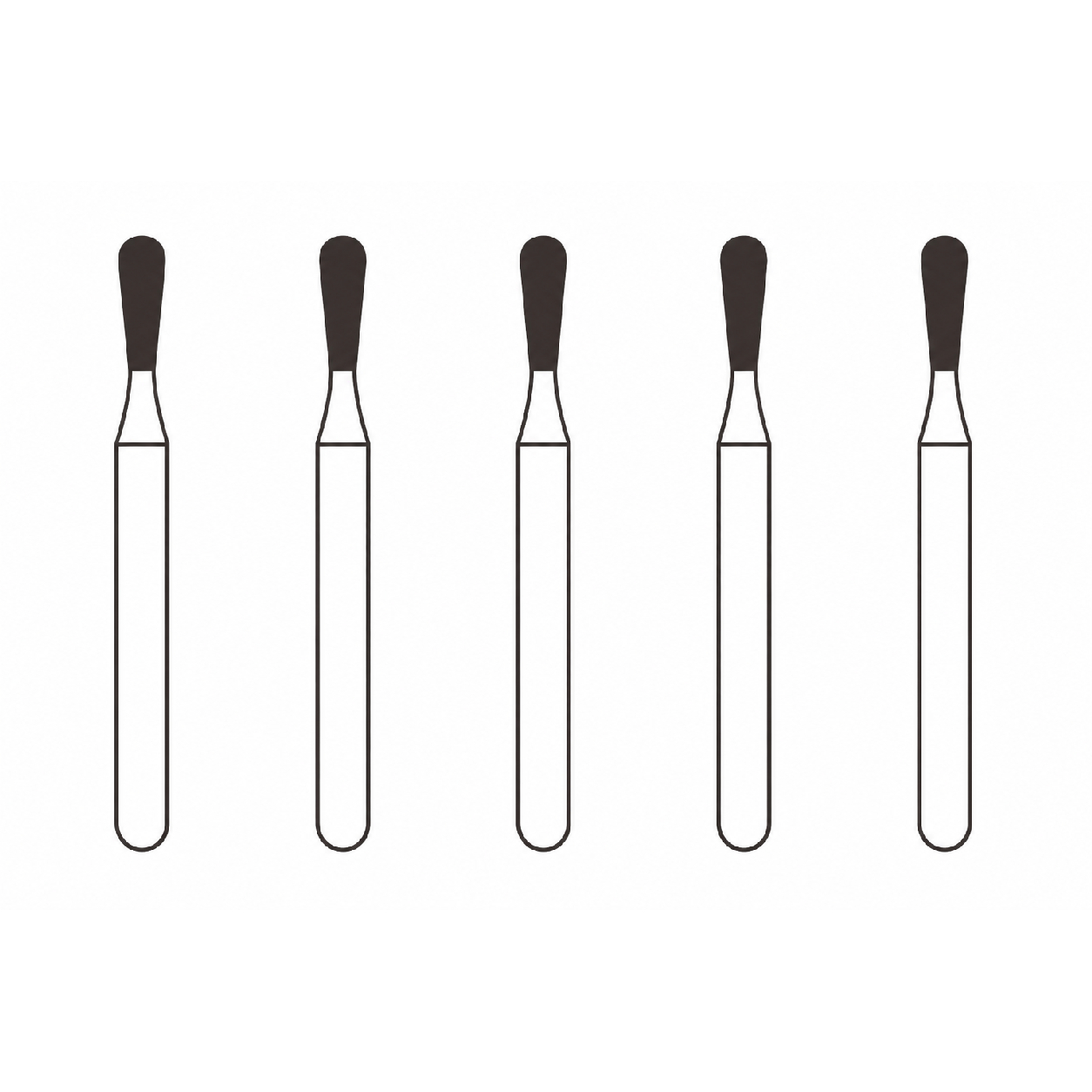 Frank Diamond Bur EX-19C | Made in Germany (Pack of 5)