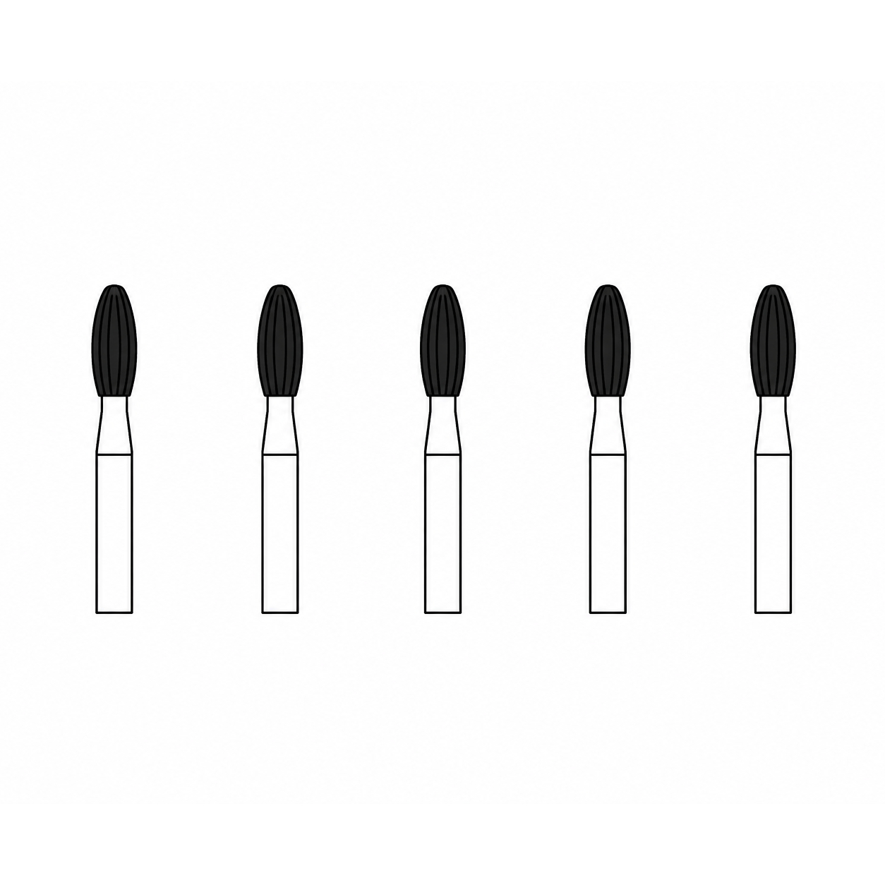 Frank Diamond Bur D.Z379.016.F.FG | Made in Germany (Pack of 5)