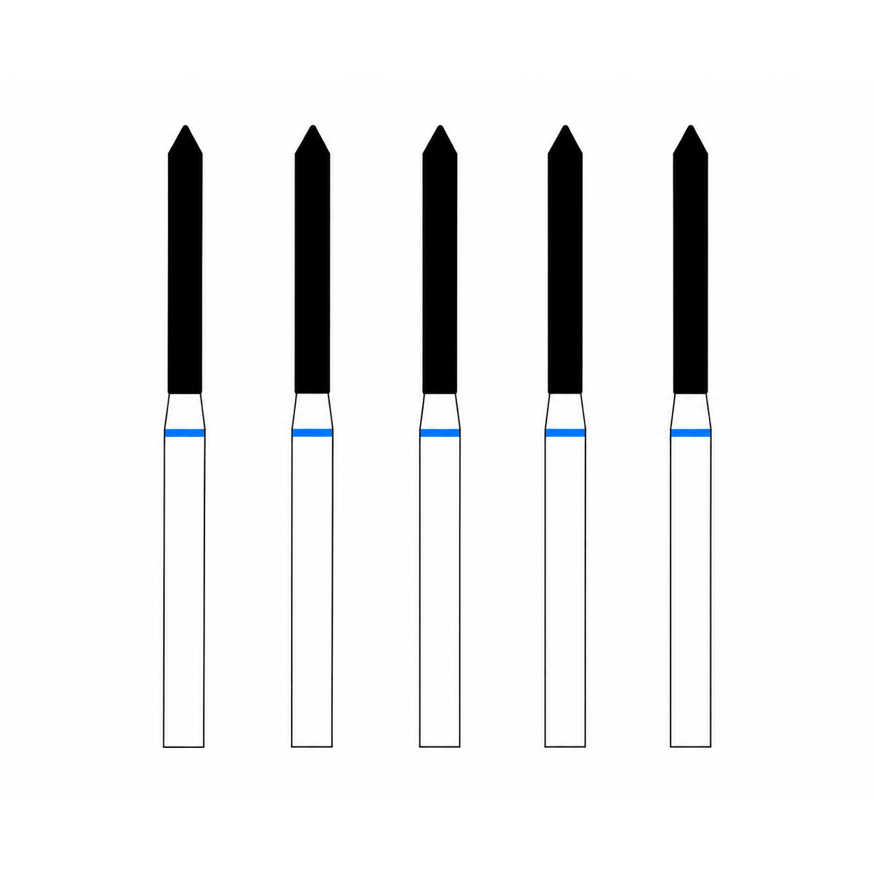 Frank Diamond Bur SO-35 | Made in Germany (Pack of 5)