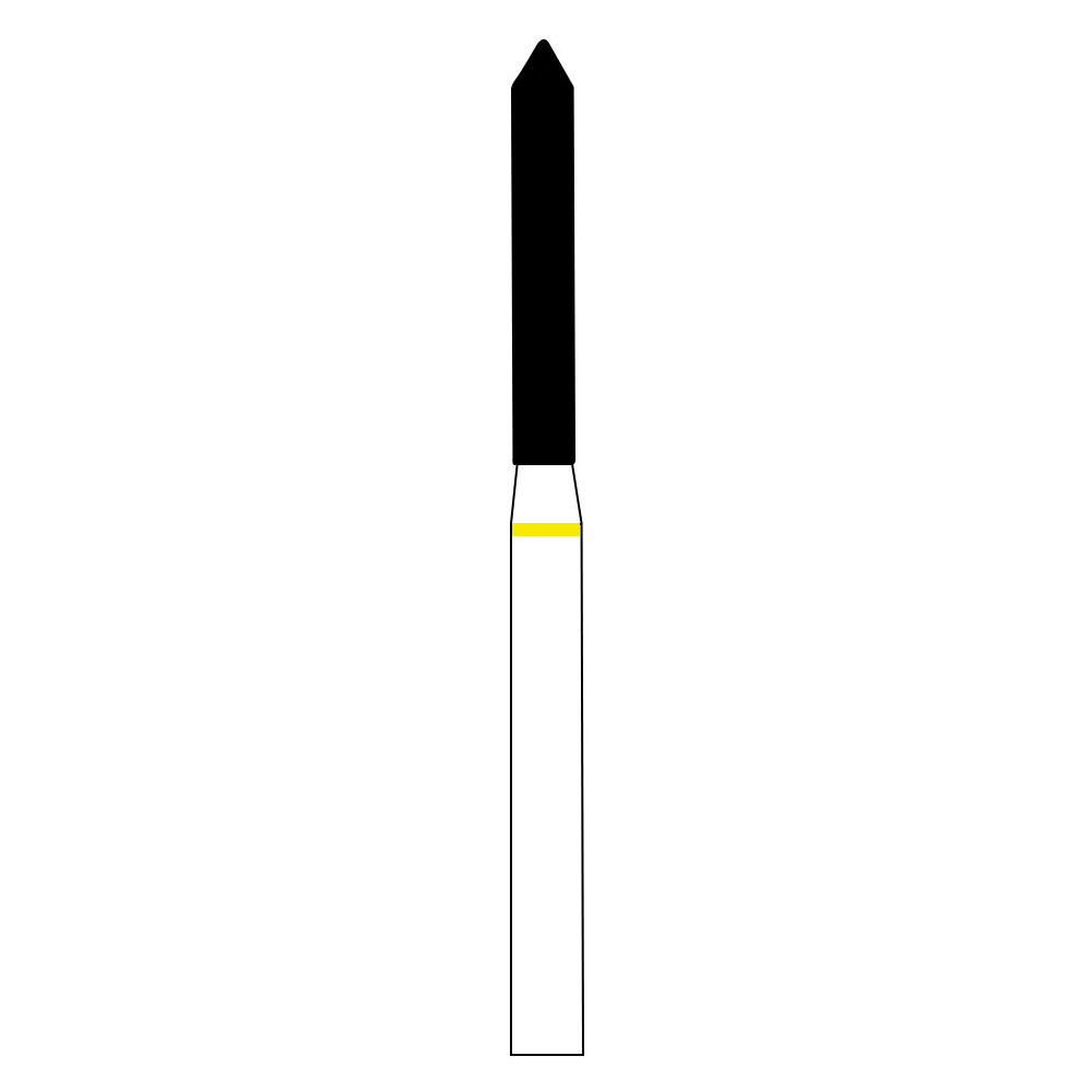 Frank Dental Straight Ogival FG Diamond Burs SO-Series (Extra Fine)