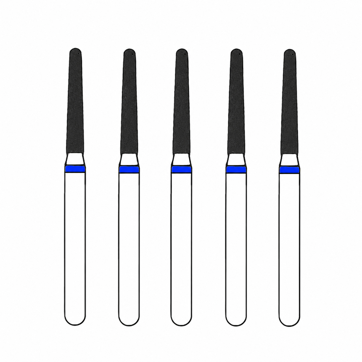 Frank Diamond Bur TR-34 | Made in Germany (Pack of 5)