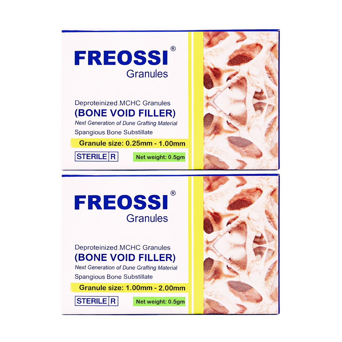 Fredna Freossi Granules Bone Graft Materials 0.5gm