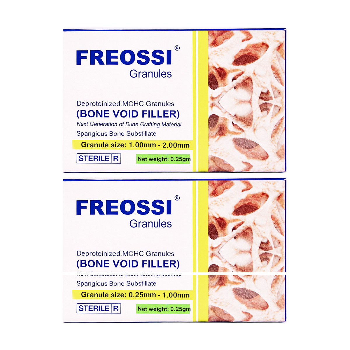Fredna Freossi Granules Bone Graft Materials 0.25gm
