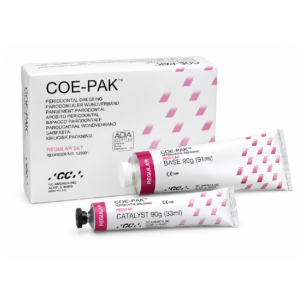 GC Coe Pak Periodontal Dressing Standard Pkg (New Pack)