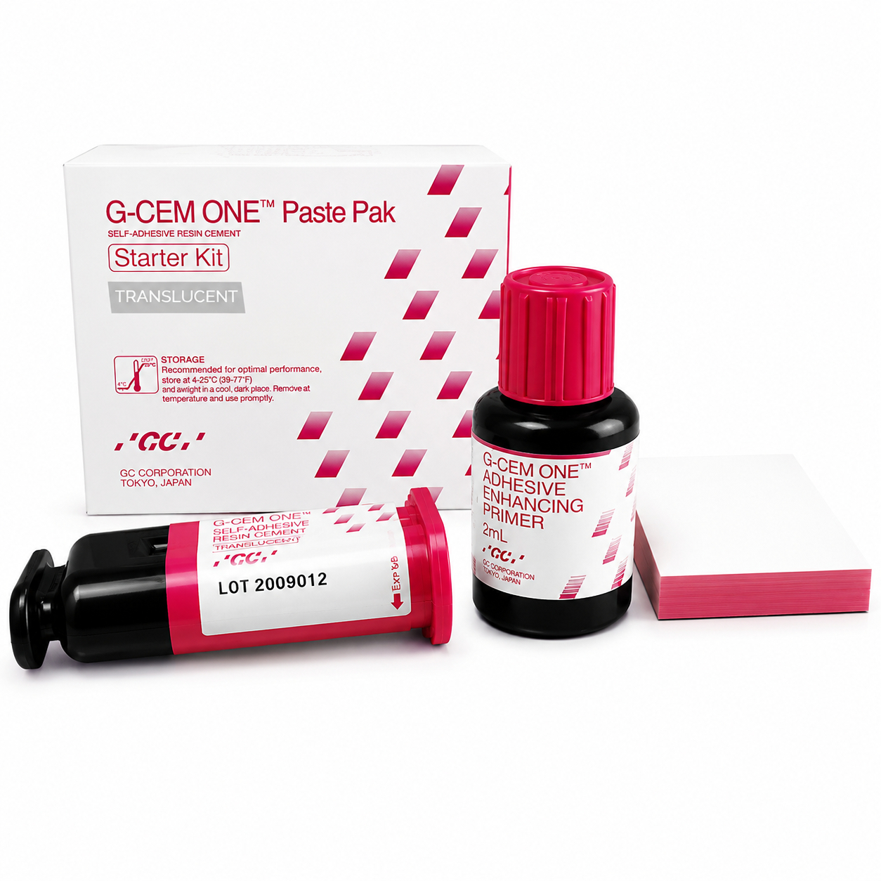 GC G-CEM One Paste Pak - Starter Kit (Translucent)