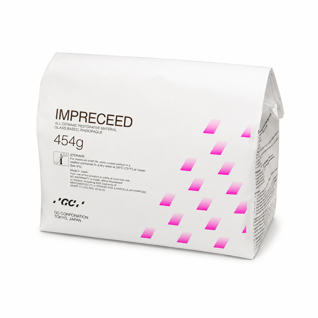 GC Impreceed Alginate Powder Impression Material