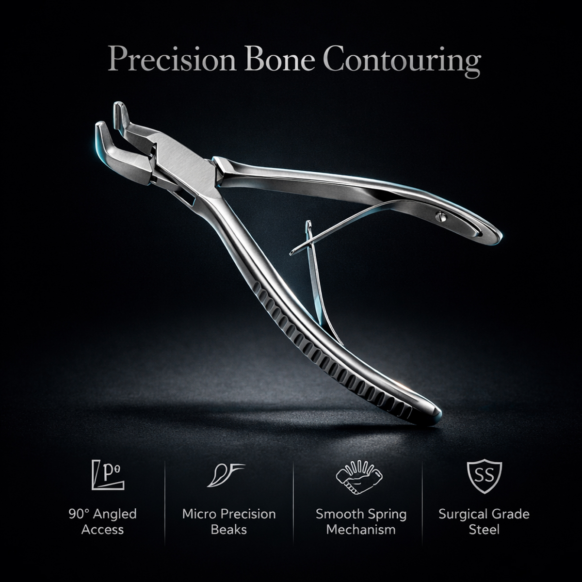 GDC Blumenthal 90 Degree Micro Bone Rongeur (RMFM90)