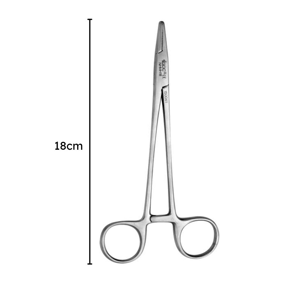 GDC Needle Holder Mayo Heager - Straight (18cm) (Nhmh18)