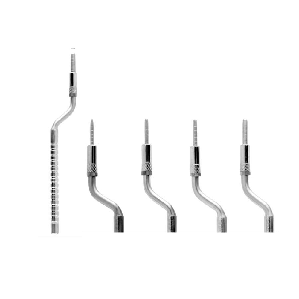 GDC Osteotome Convex Angulated Set Of 5 In Pouch (Ostmspsp5)