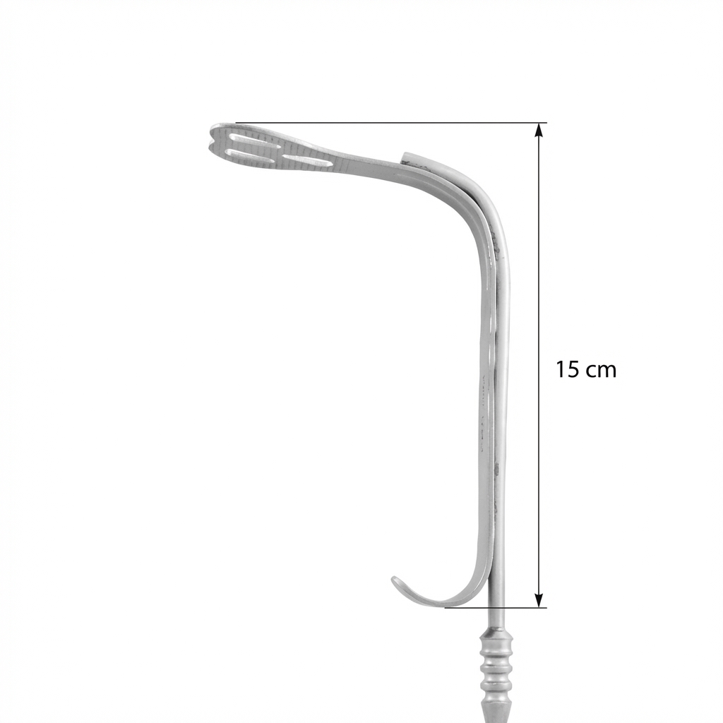 GDC Retractors With Suction - Large 15cm (CRW2S)